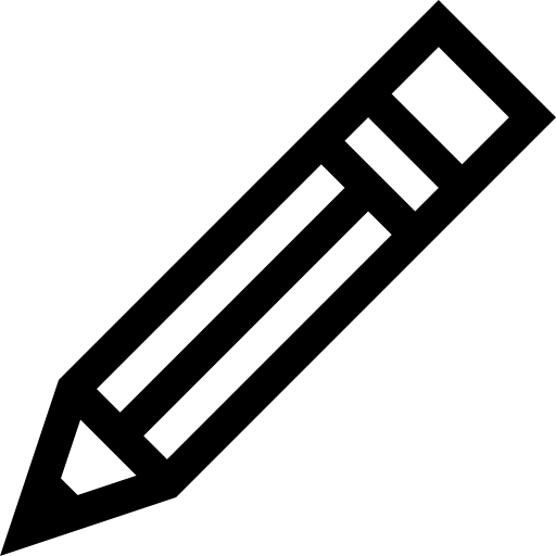 ołówek Basic Straight Lineal ikona