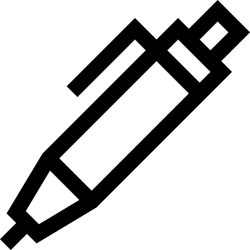 długopis Basic Straight Lineal ikona
