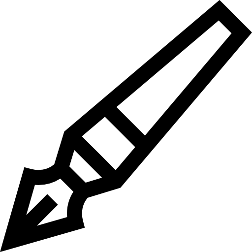 stift Basic Straight Lineal icon