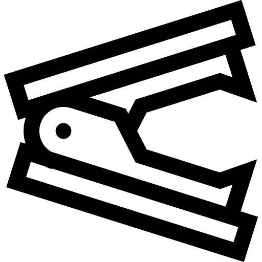 removedor de grampeador Basic Straight Lineal Ícone