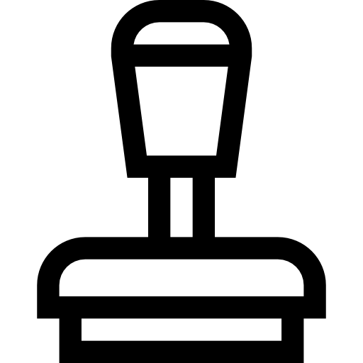 Штамп Basic Straight Lineal иконка