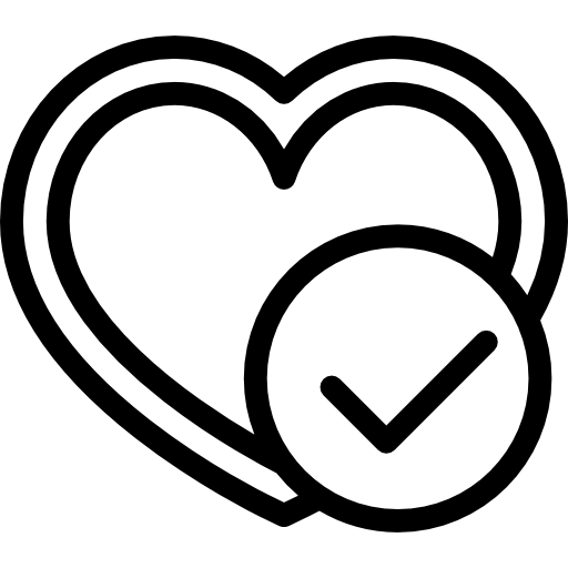 Сердце Detailed Rounded Lineal иконка