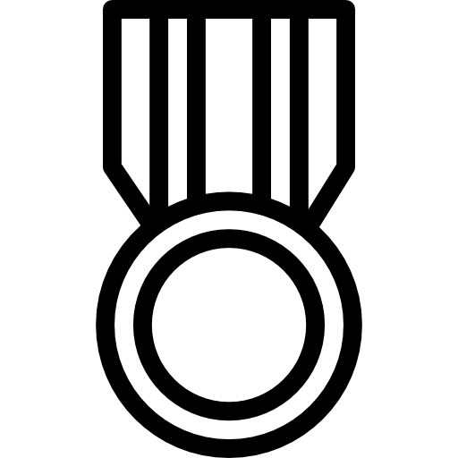 메달 Detailed Rounded Lineal icon