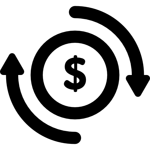 Обмен Basic Rounded Lineal иконка