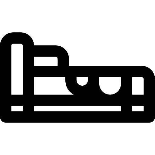 침대 Basic Rounded Lineal icon