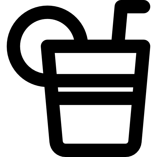 カクテル Basic Rounded Lineal icon