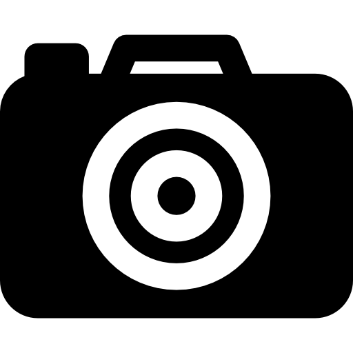 Photo camera Basic Rounded Filled icon