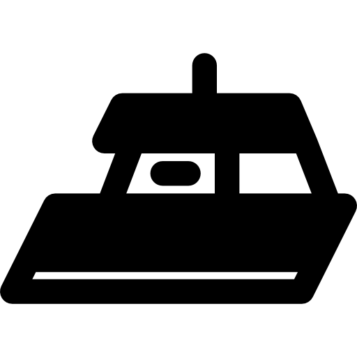 Yacht Basic Rounded Filled icon