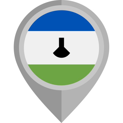 레소토 Flags Rounded icon