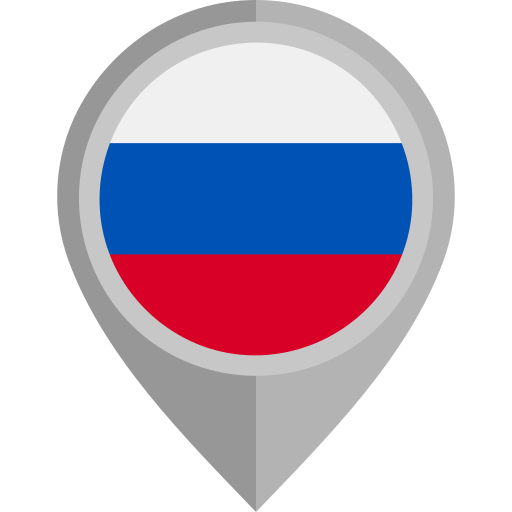 rusia Flags Rounded icono