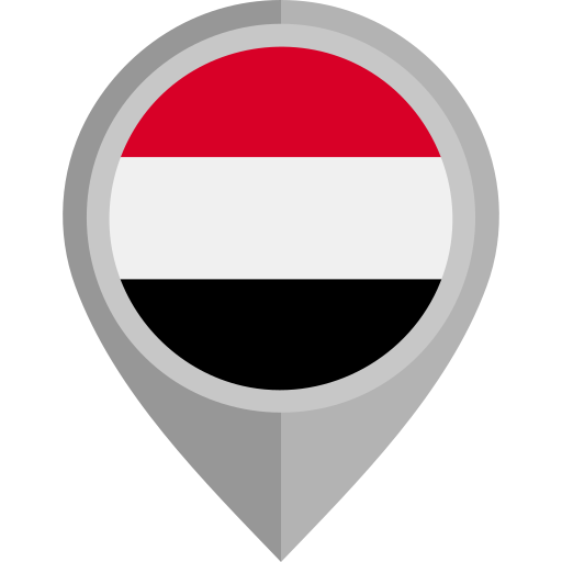 yemen Flags Rounded icono