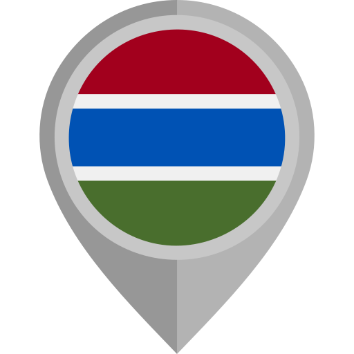 gambia Flags Rounded icono