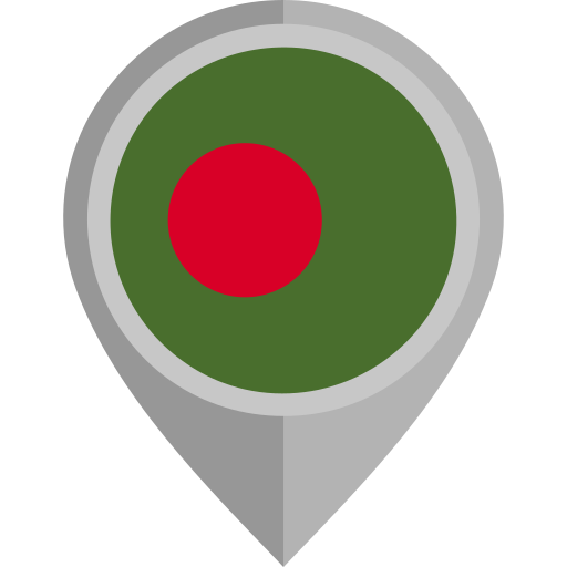 bangladesh Flags Rounded icono