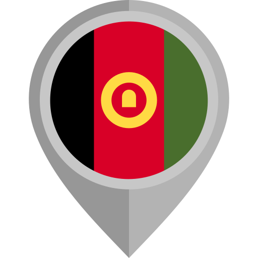 Afghanistan Flags Rounded icon