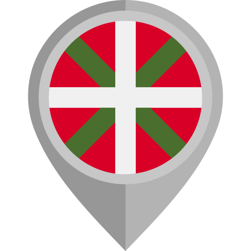 país basco Flags Rounded Ícone