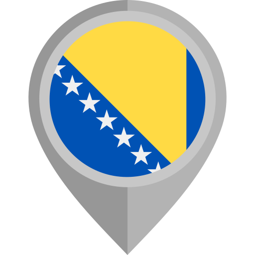 bosnien und herzegowina Flags Rounded icon