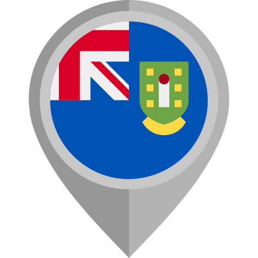 britische jungferninseln Flags Rounded icon