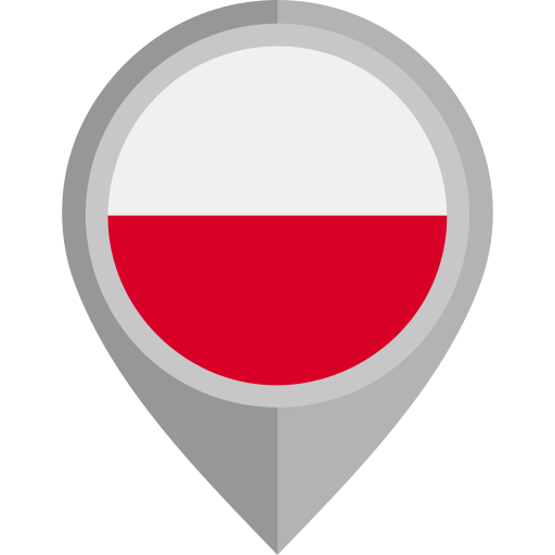 repubblica di polonia Flags Rounded icona