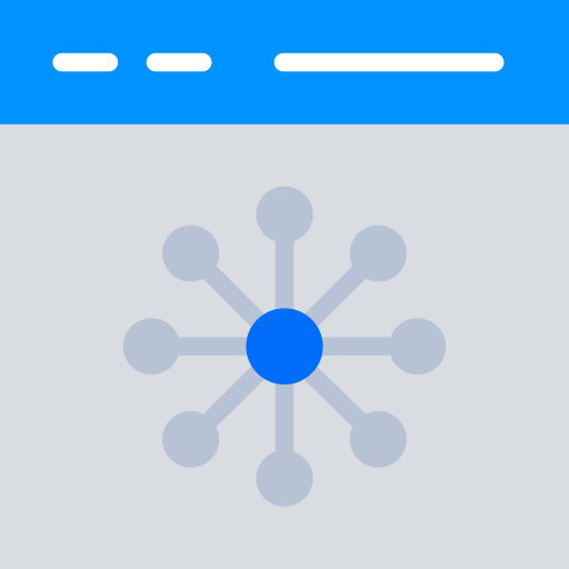 browser SBTS2018 Blue icoon