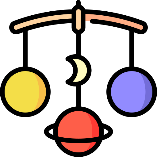 dziecko mobilne Special Lineal color ikona