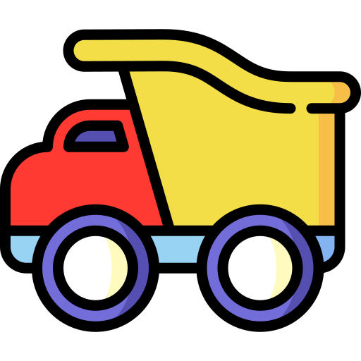 spielzeuglastwagen Special Lineal color icon