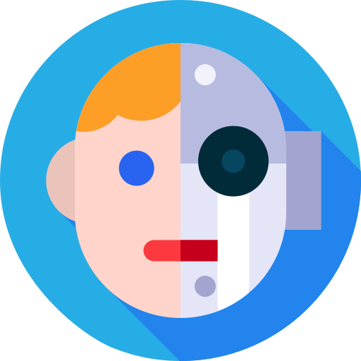 android Flat Circular Flat icon