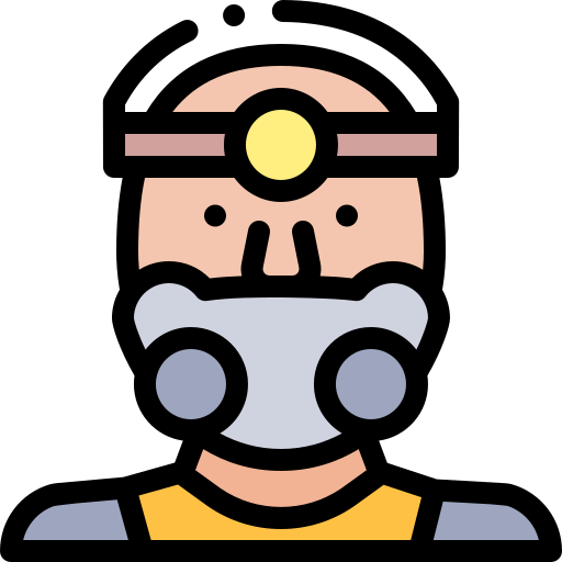 Digger Detailed Rounded Lineal color icon