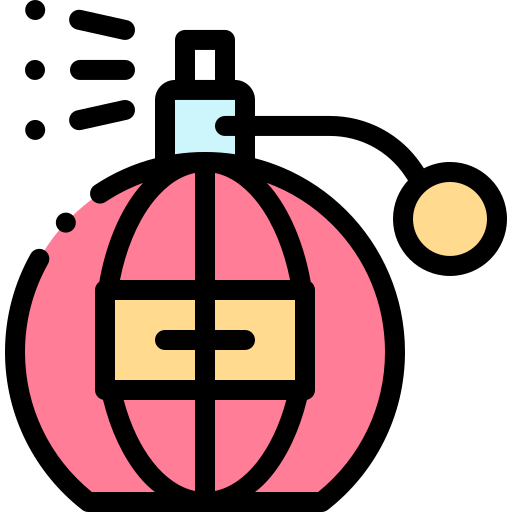 Perfume Detailed Rounded Lineal color icon