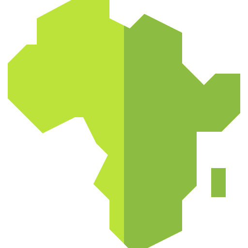 afrika Basic Straight Flat icon