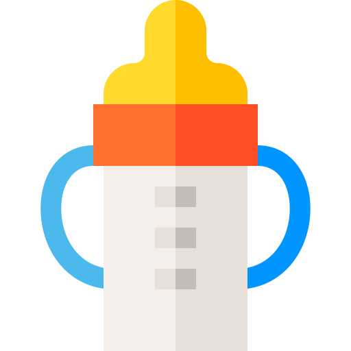 Бутылочка для кормления Basic Straight Flat иконка