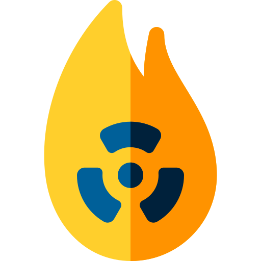 Flame Basic Rounded Flat icon
