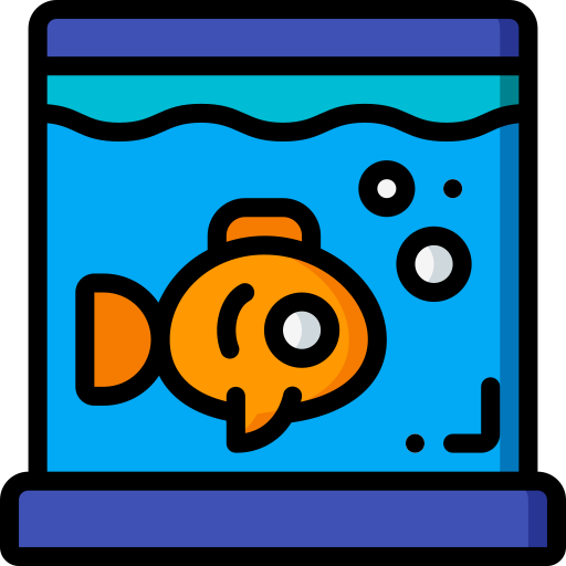 aquarium Basic Miscellany Lineal Color icon