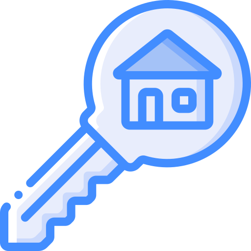 집 열쇠 Basic Miscellany Blue icon