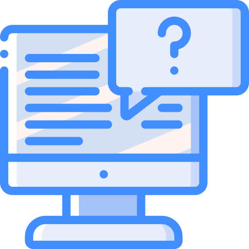 Question Basic Miscellany Blue icon