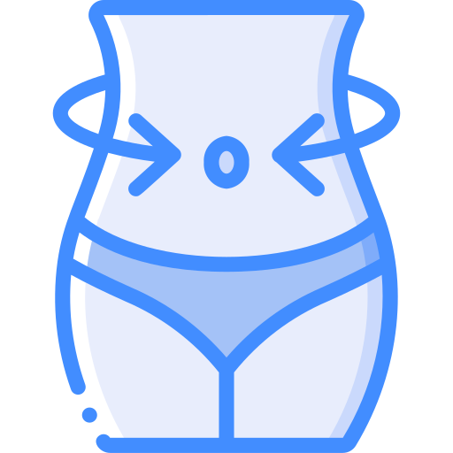 허리 Basic Miscellany Blue icon