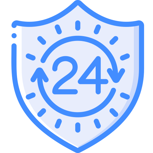 24 시간 Basic Miscellany Blue icon