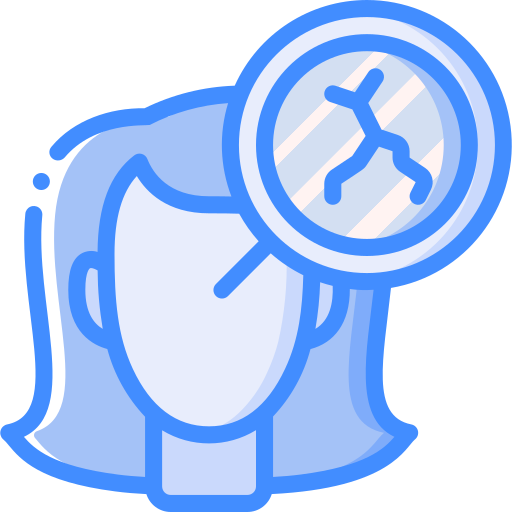 rissige haut Basic Miscellany Blue icon