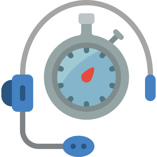 stopwatch Basic Miscellany Flat icoon