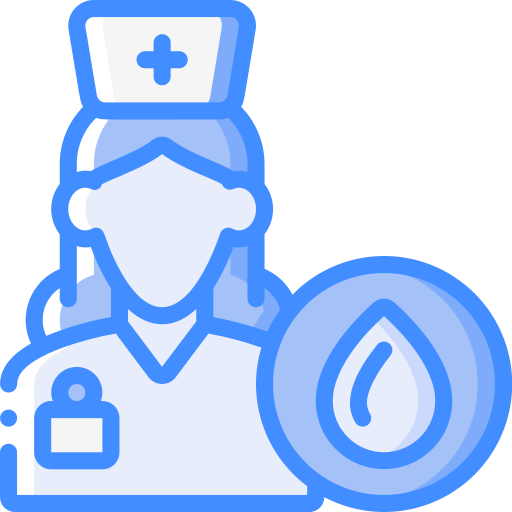 Nurse Basic Miscellany Blue icon