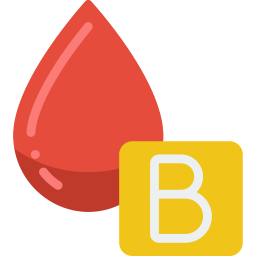 gruppo sanguigno Basic Miscellany Flat icona