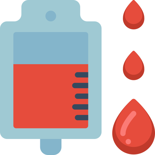 Blood bag Basic Miscellany Flat icon