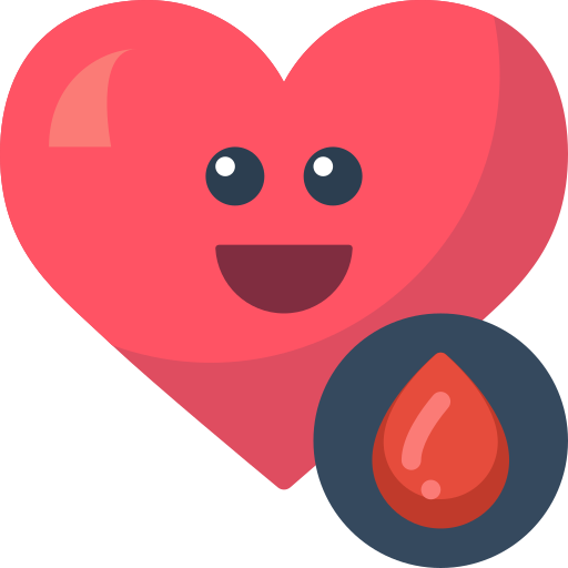 Blood donation Basic Miscellany Flat icon
