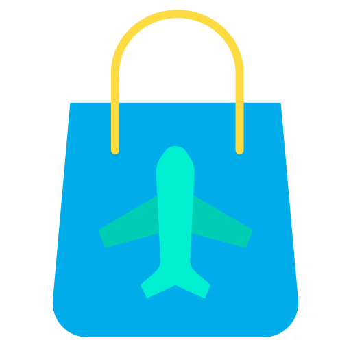 Shopping bag Shastry Flat icon
