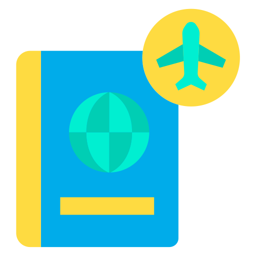 Passport Shastry Flat icon