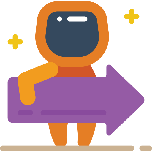 astronaut Basic Miscellany Flat icoon