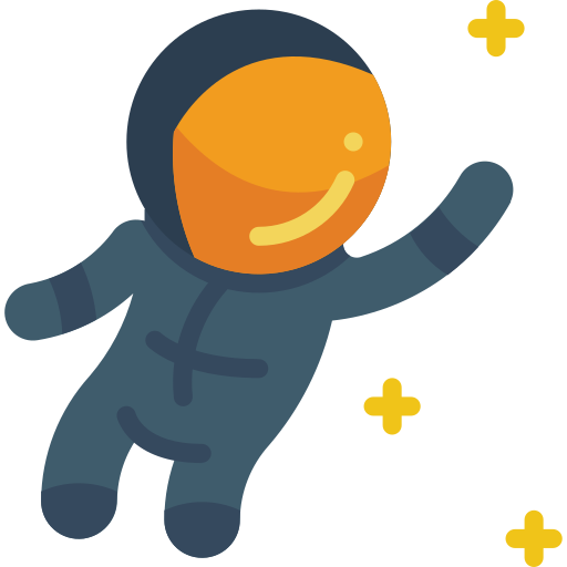 astronaut Basic Miscellany Flat icon