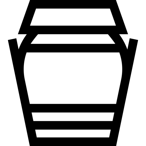 amfora Basic Straight Lineal icoon