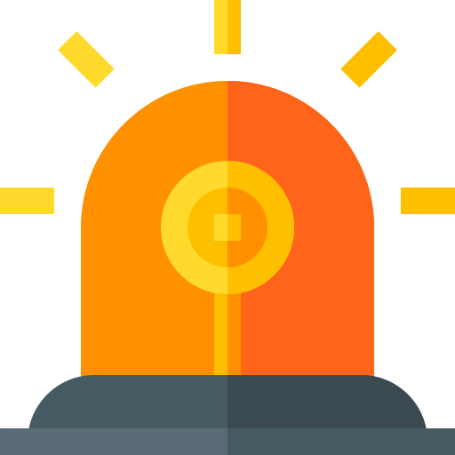 Alarm Basic Straight Flat icon