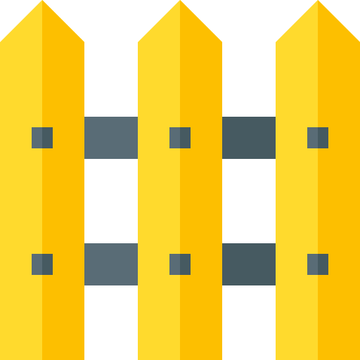 フェンス Basic Straight Flat icon