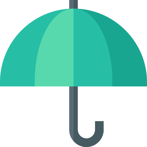 Guarda-chuva Basic Straight Flat Ícone